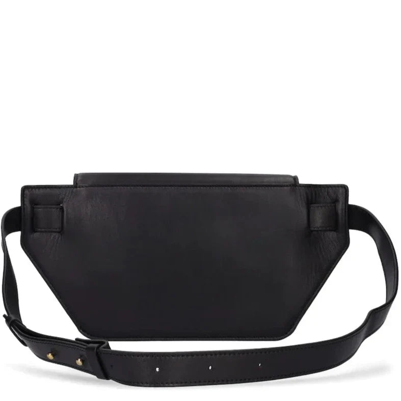 AMIRI Black Leather MA Clutch Crossbody LFS SHOP