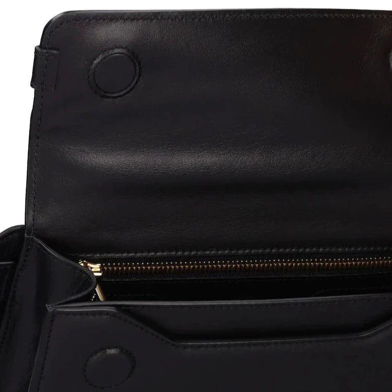 AMIRI Black Leather MA Clutch Crossbody LFS SHOP