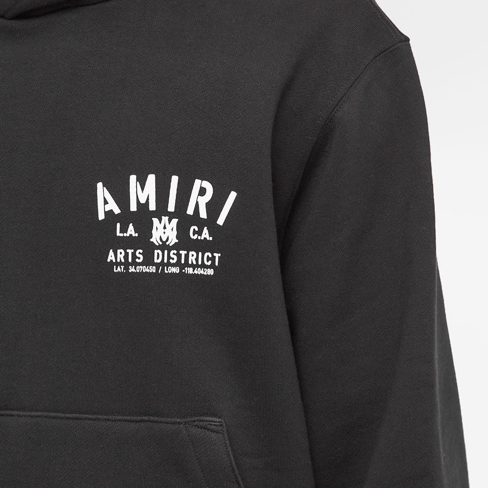 Amiri Black Stencil Hoodie LFS SHOP