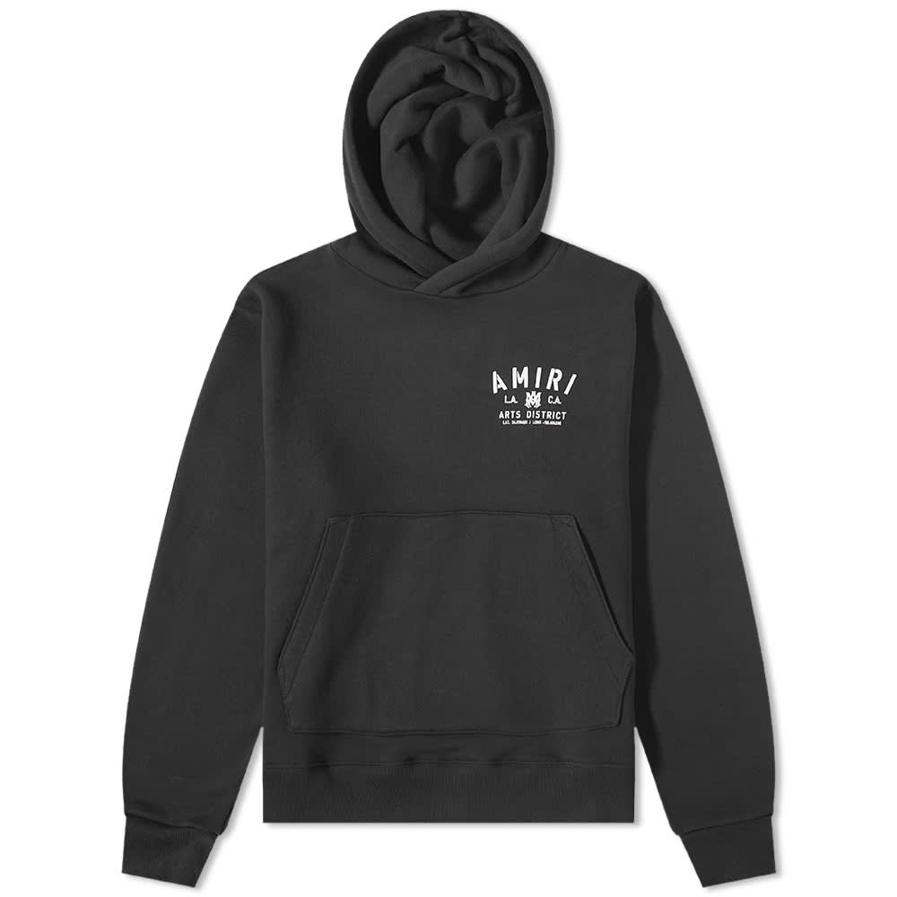 Amiri Black Stencil Hoodie LFS SHOP