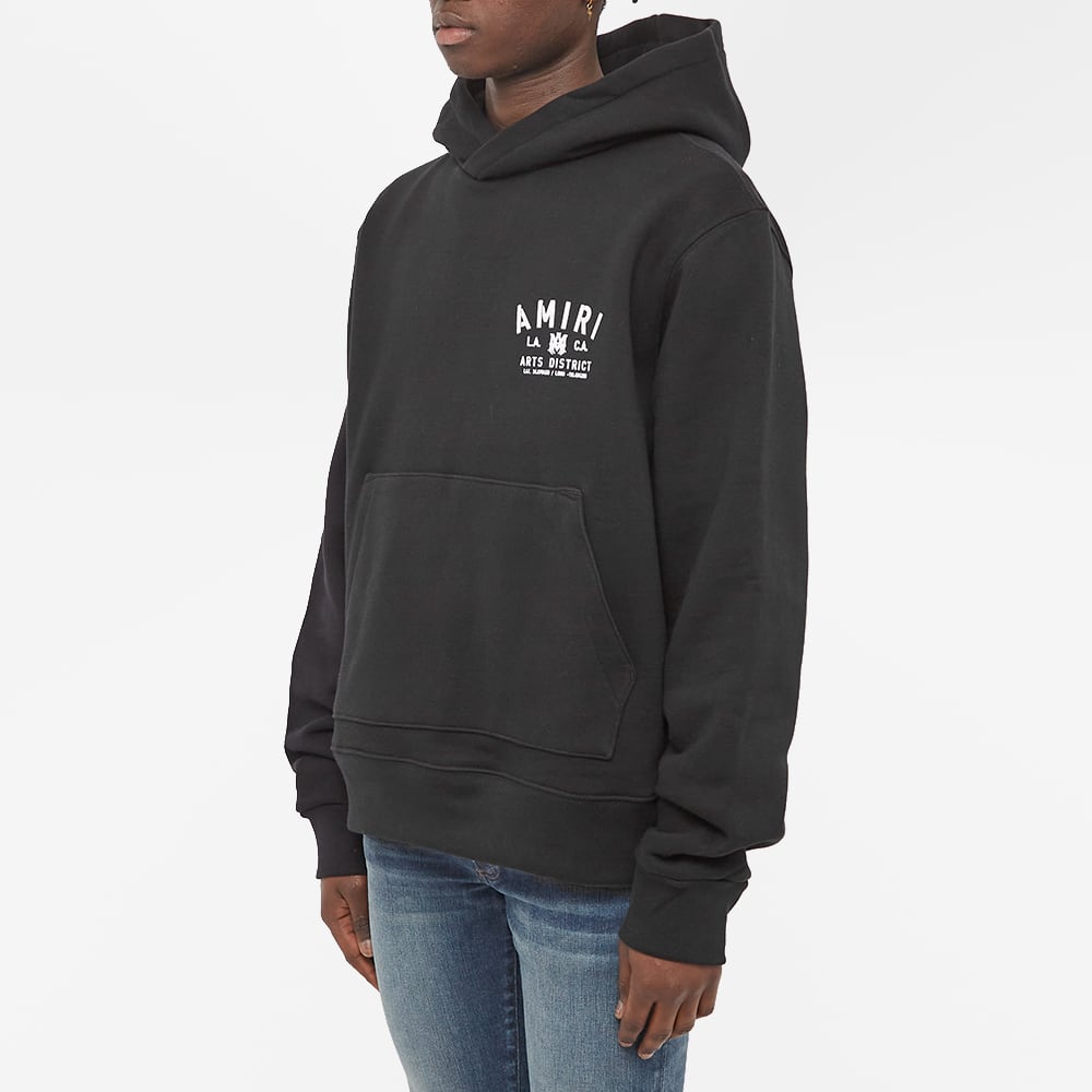 Amiri Black Stencil Hoodie LFS SHOP