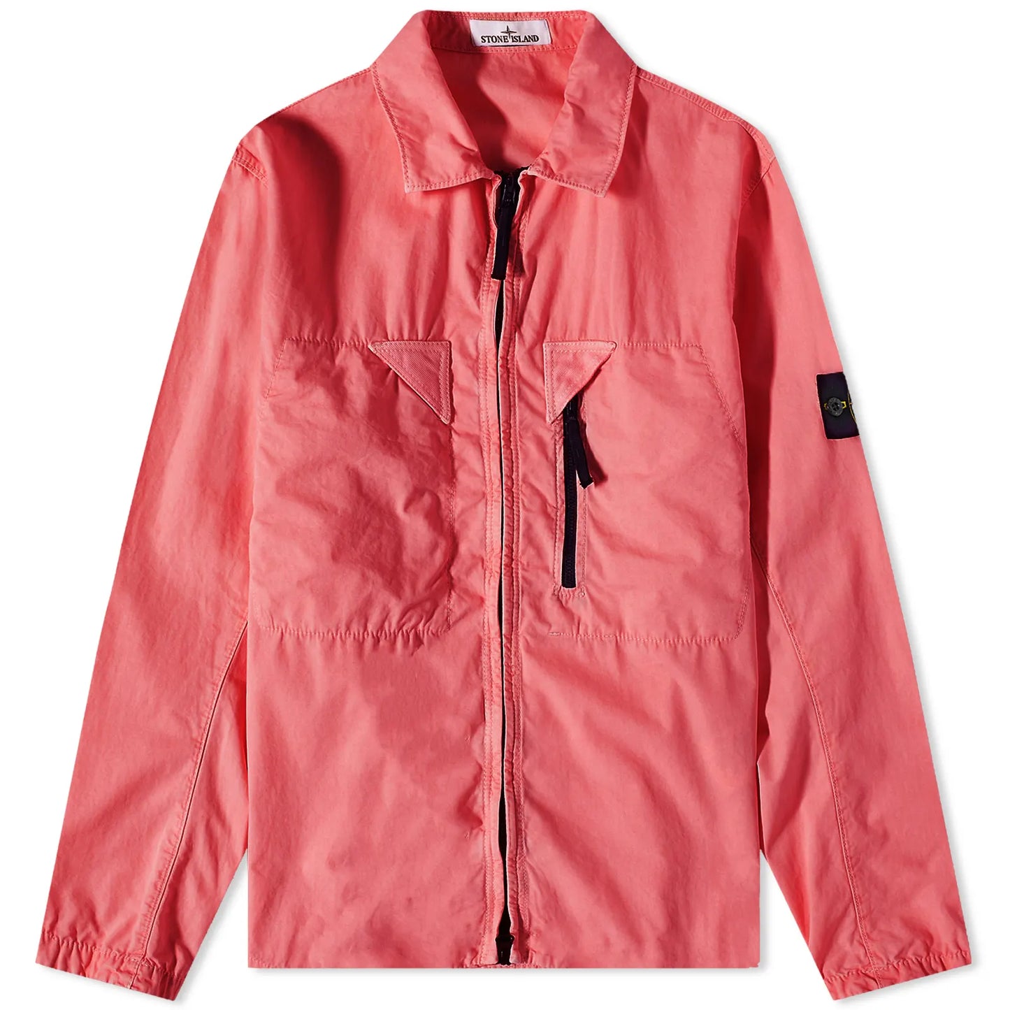 Stone Island Brushed Cotton Overshirt LFS SHOP