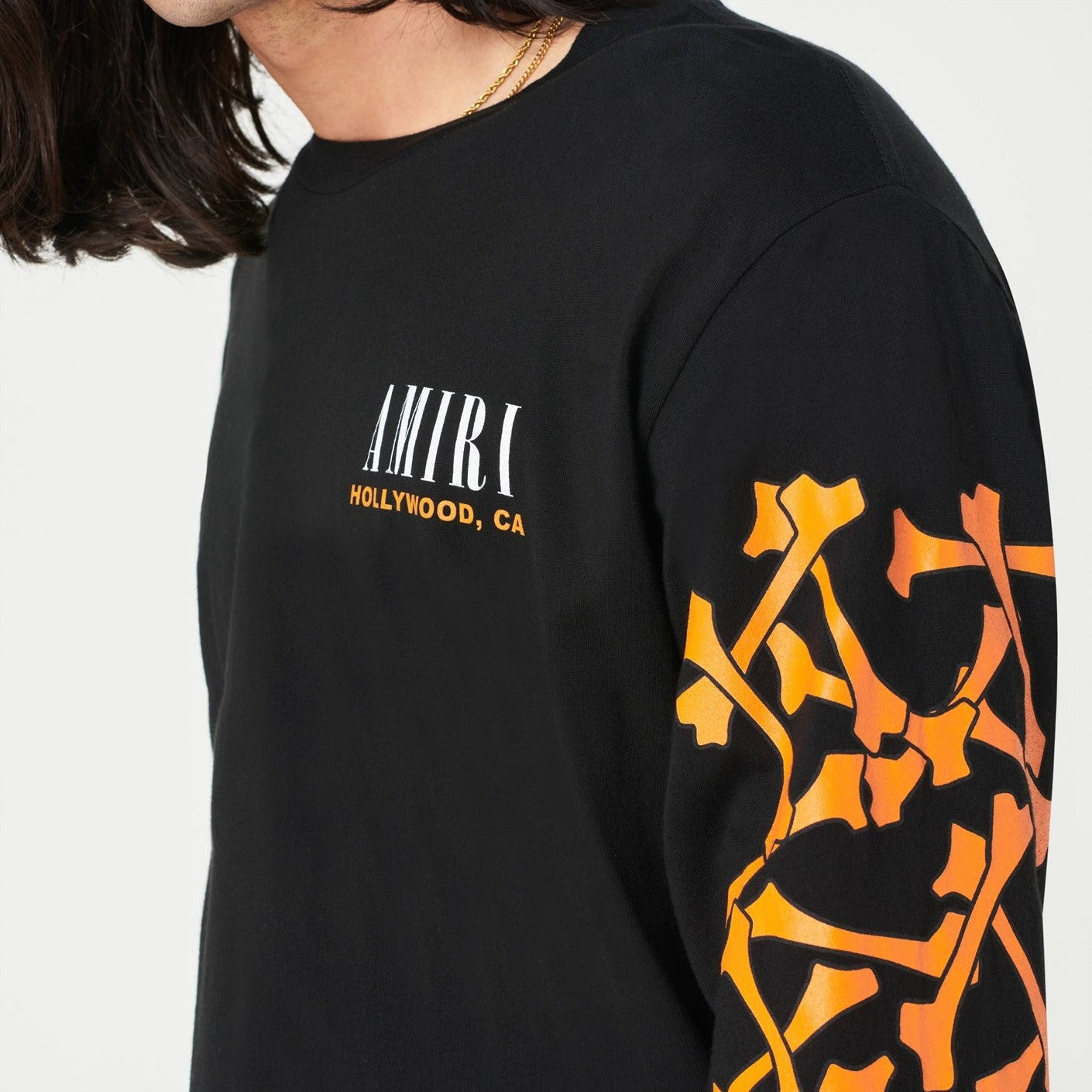 Amiri Bones Long Sleeve T Shirt LFS SHOP