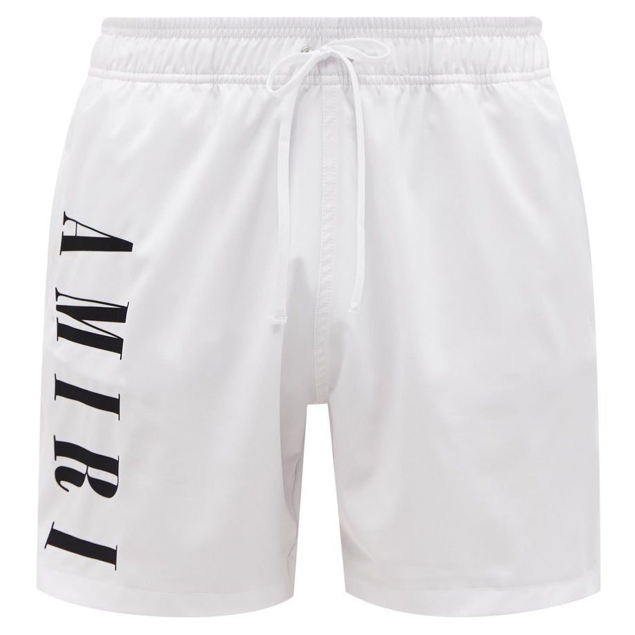 Amiri Logo Print Swimshorts LFS SHOP