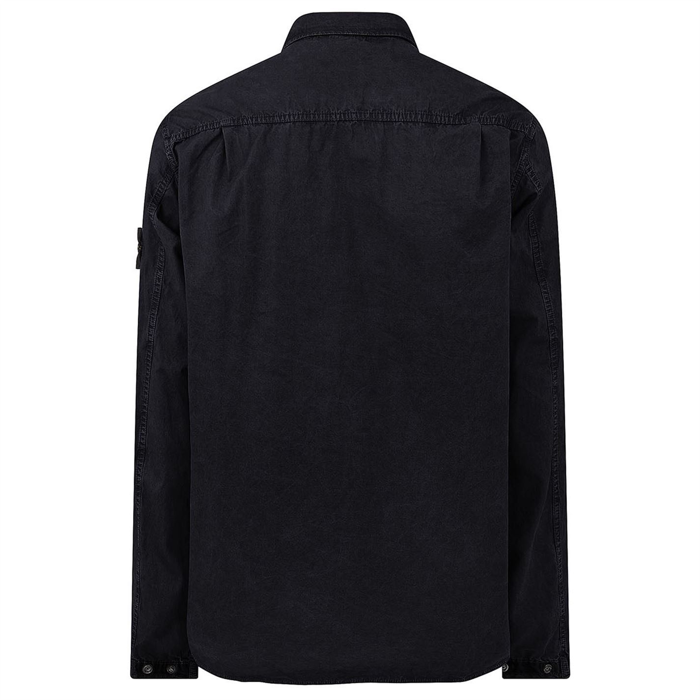 Stone Island Brushed Cotton Overshirt LFS SHOP