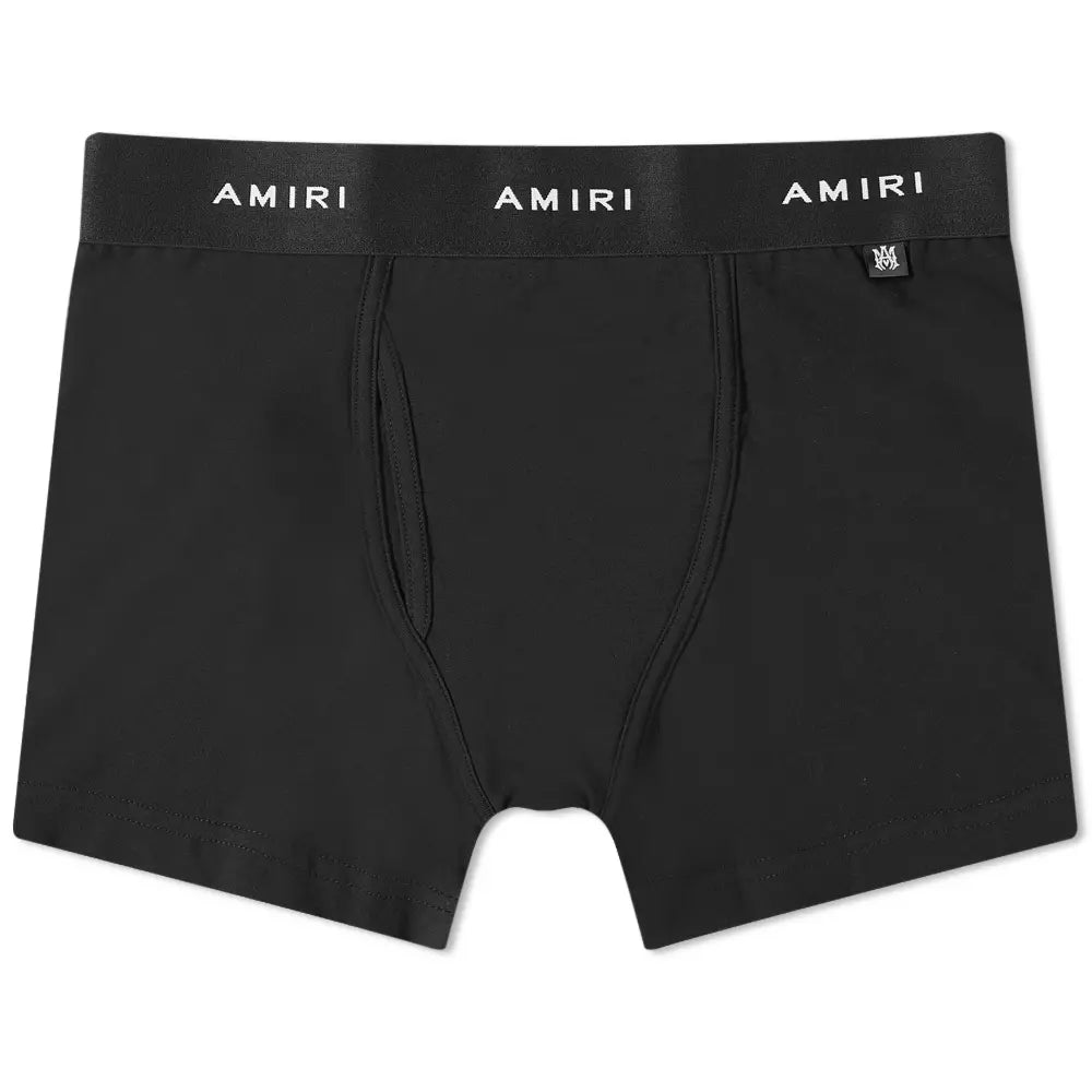 AMIRI Black Logo Boxers LFS SHOP