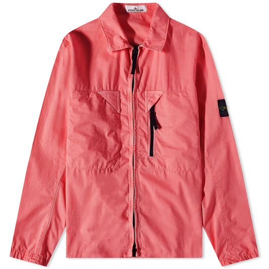 Stone Island Brushed Cotton Overshirt LFS SHOP