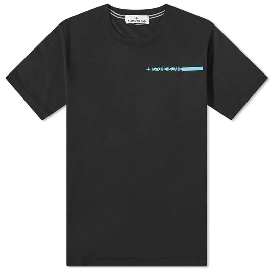 Stone Island Black Logo T-Shirt LFS SHOP