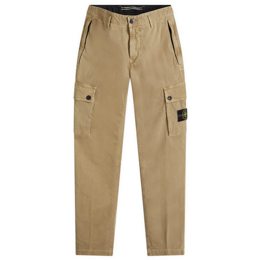 Stone Island Brushed Cotton Canvas Cargo Pants LFS SHOP