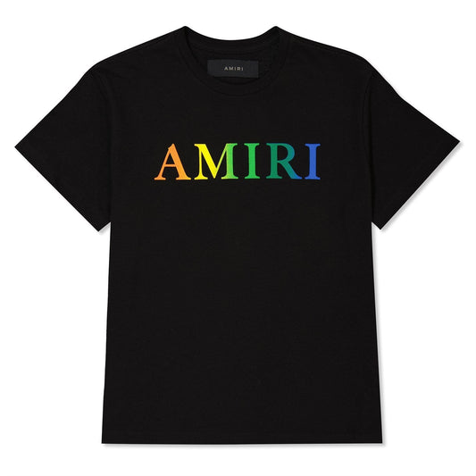 Kids Amiri Black Logo T-Shirt LFS SHOP