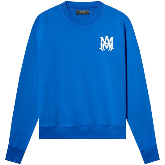 Amiri Blue Logo Crewneck LFS SHOP
