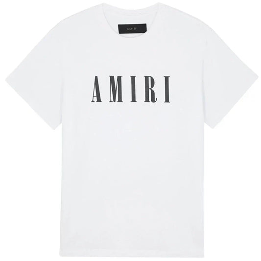 Kids Amiri White Logo T-Shirt LFS SHOP
