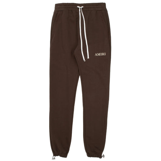 Amiri Brown Puff Logo Sweatpants LFS SHOP