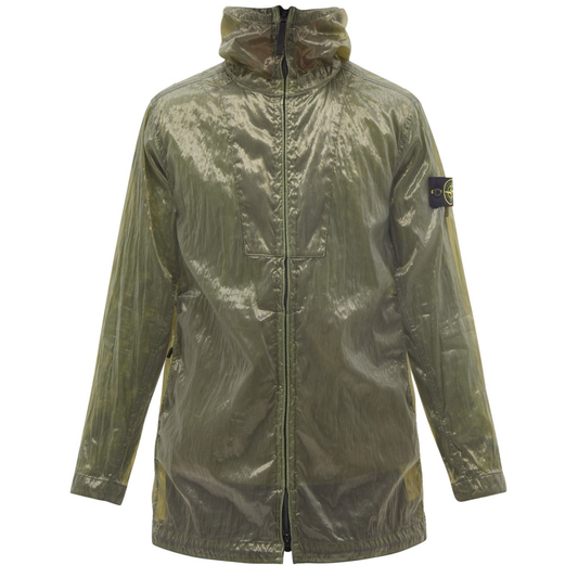 Stone Island 82/22 Garment-Dyed Nylon Coat LFS SHOP