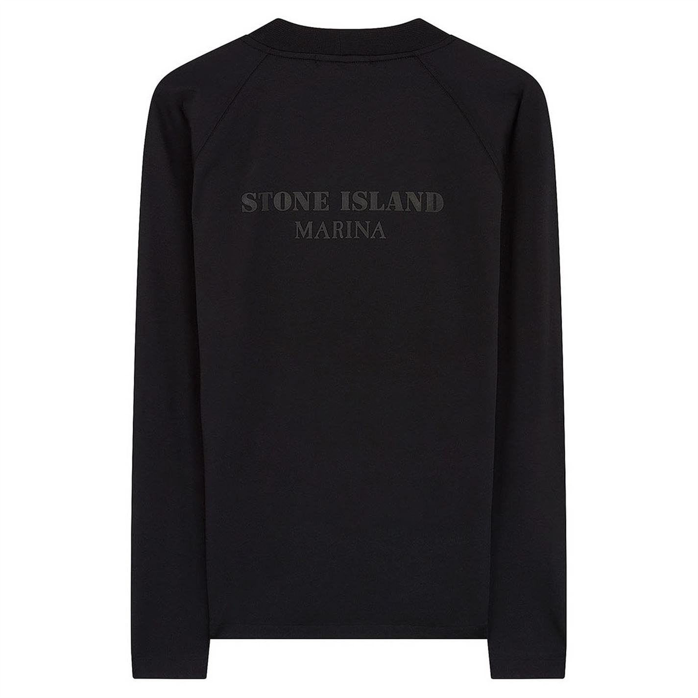 Stone Island Black Marina LS T-Shirt LFS SHOP