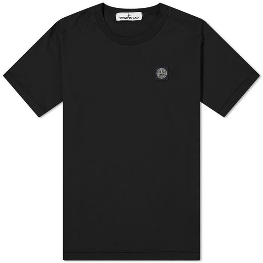 Stone Island Black Patch Logo T-Shirt LFS SHOP