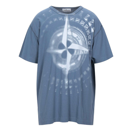 Stone Island Blur Compass Logo Tee LFS SHOP