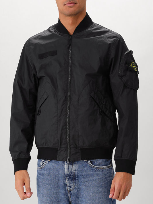 Stone Island BomberJas Zwart Membrana LFS SHOP